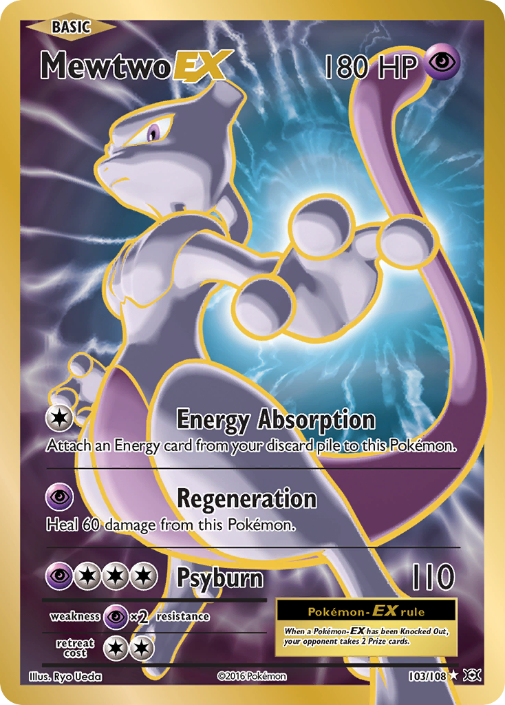 Mewtwo EX (103/108) [XY: Evolutions] | Devastation Store