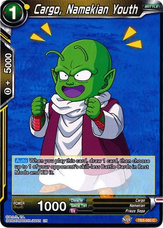 Cargo, Namekian Youth [TB3-060] | Devastation Store