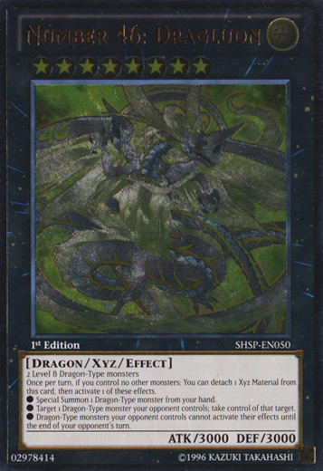 Number 46: Dragluon (UTR) [SHSP-EN050] Ultimate Rare | Devastation Store