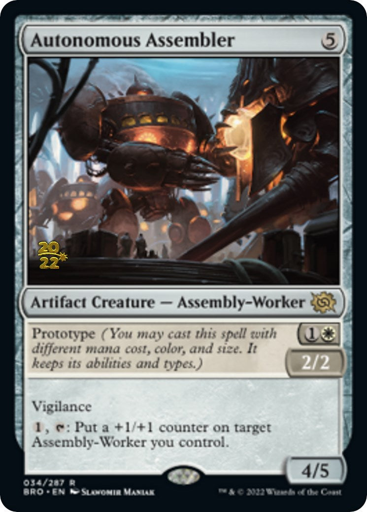 Autonomous Assembler [The Brothers' War Prerelease Promos] | Devastation Store