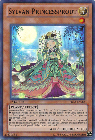 Sylvan Princessprout [PRIO-EN083] Super Rare | Devastation Store