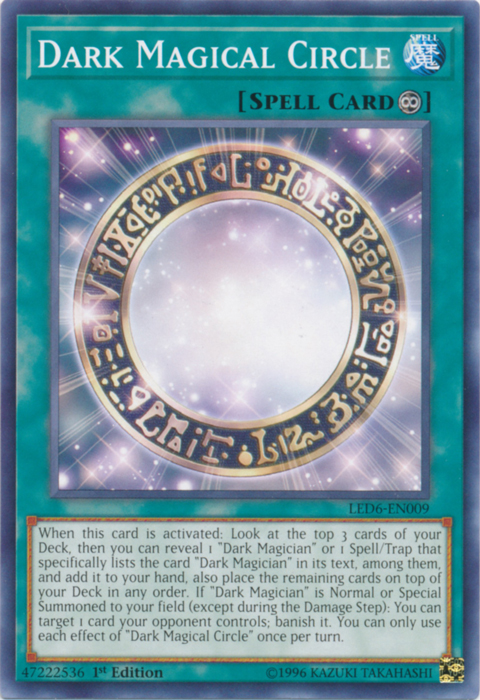 Dark Magical Circle [LED6-EN009] Common | Devastation Store