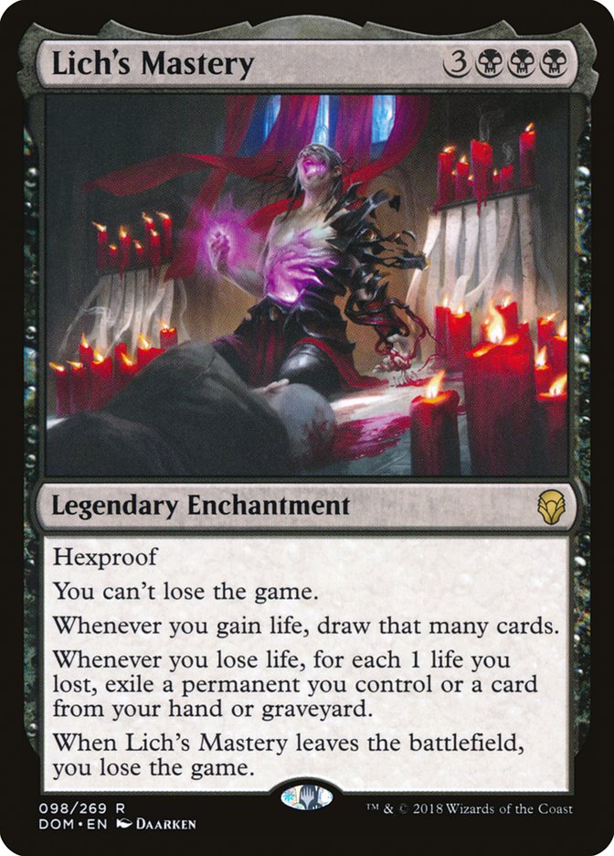 Lich's Mastery [Dominaria] - Devastation Store | Devastation Store