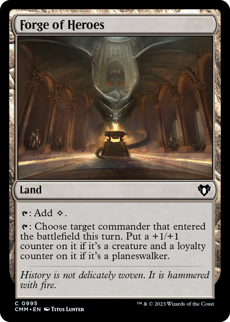 Forge of Heroes [Commander Masters] | Devastation Store
