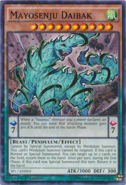 Mayosenju Daibak [SP17-EN003] Starfoil Rare | Devastation Store
