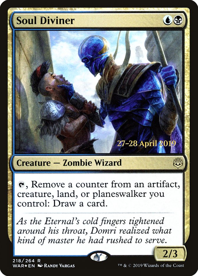 Soul Diviner  [War of the Spark Prerelease Promos] | Devastation Store