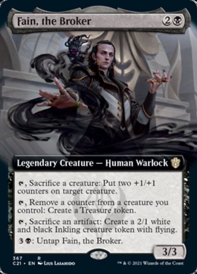 Fain, the Broker (Extended) [Commander 2021] | Devastation Store