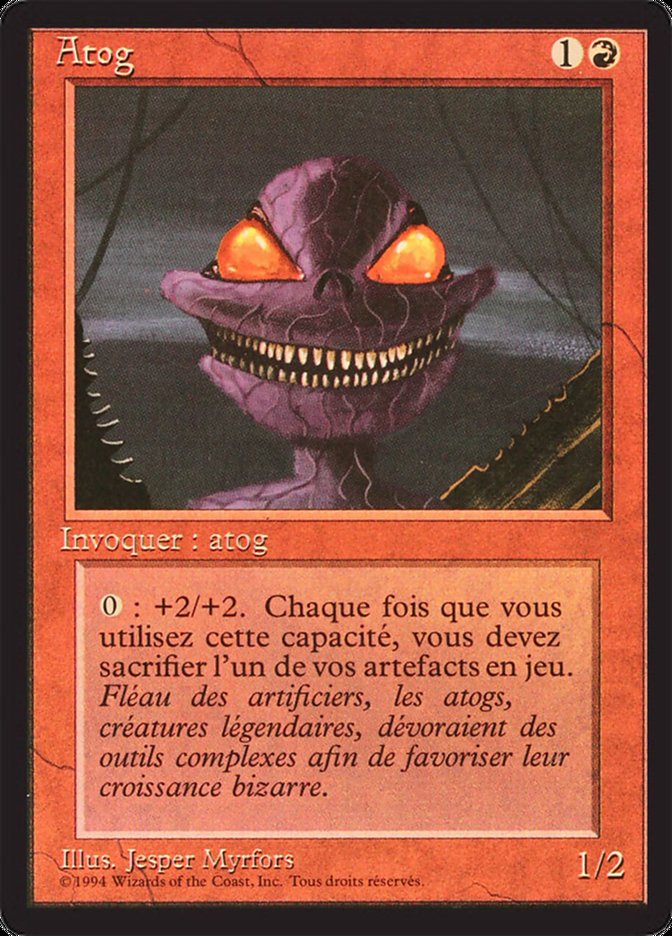 Atog [Foreign Black Border] | Devastation Store