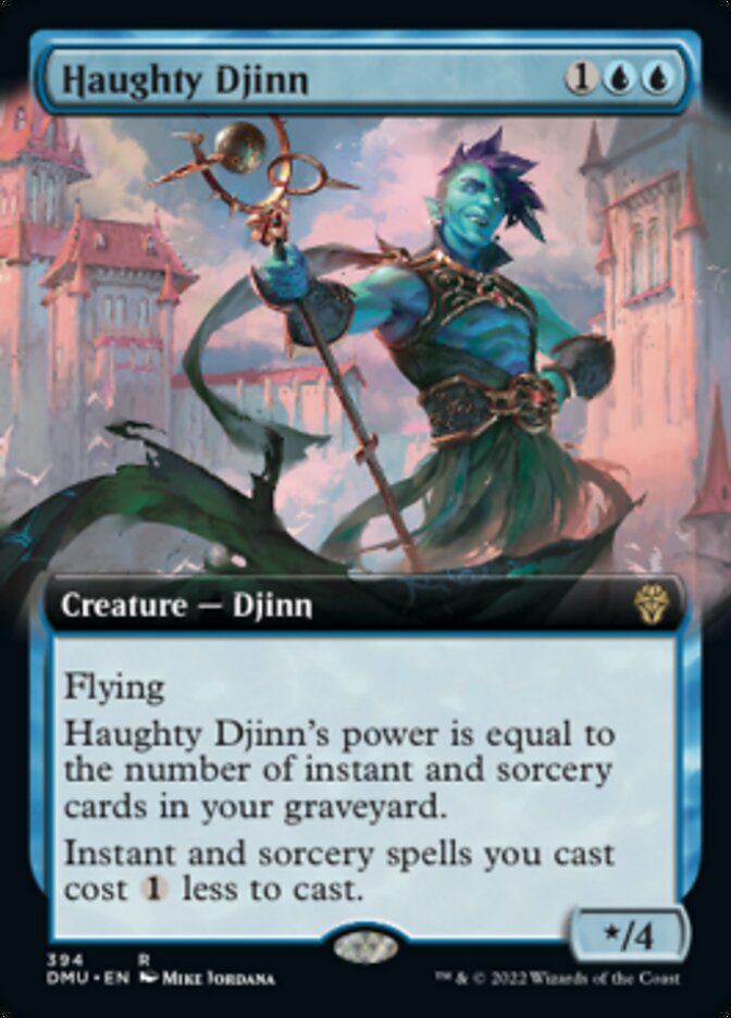 Haughty Djinn (Extended Art) [Dominaria United] | Devastation Store