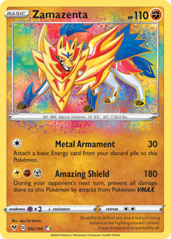 Zamazenta (102/185) [Sword & Shield: Vivid Voltage] | Devastation Store