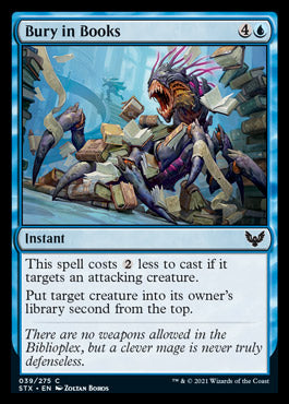 Bury in Books [Strixhaven: School of Mages] | Devastation Store