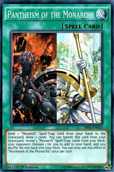 yugioh deck monarch YU-GI-OH! - The Monarchs Erupt (SR01-EN038) - Structure Deck: Emperor of Darkness - Edition All cards will be carefully packed for safe transit Yu-Gi-Oh Monarch Deck Profile 2026