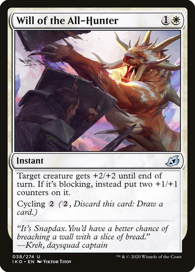 Will of the All-Hunter [Ikoria: Lair of Behemoths] | Devastation Store