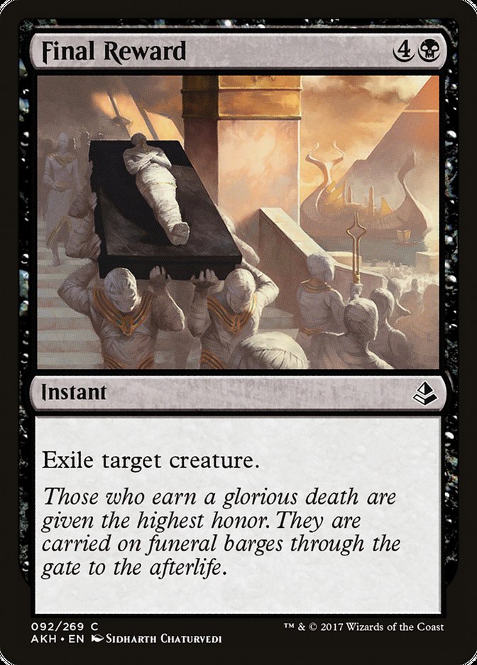 Final Reward [Amonkhet] | Devastation Store