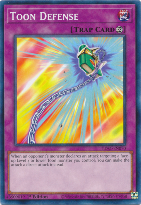 Toon Defense [LDS1-EN070] Common | Devastation Store