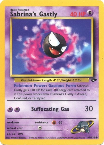 Sabrina's Gastly (97/132) [Gym Challenge Unlimited] | Devastation Store