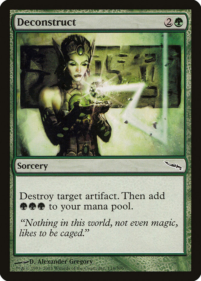 Deconstruct [Mirrodin] - Devastation Store | Devastation Store