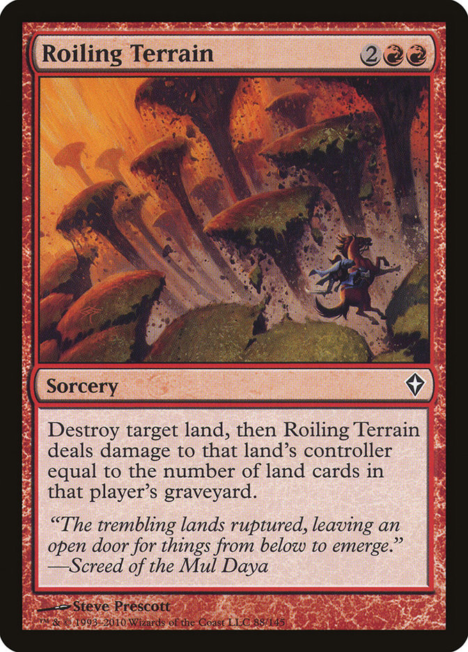 Roiling Terrain [Worldwake] - Devastation Store | Devastation Store