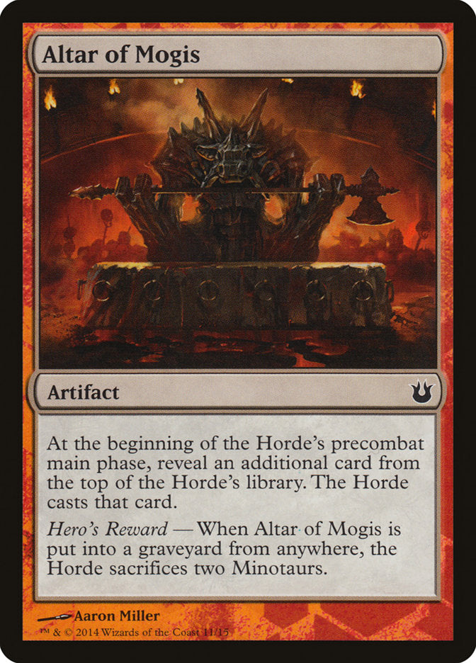 Altar of Mogis [Born of the Gods Battle the Horde] | Devastation Store