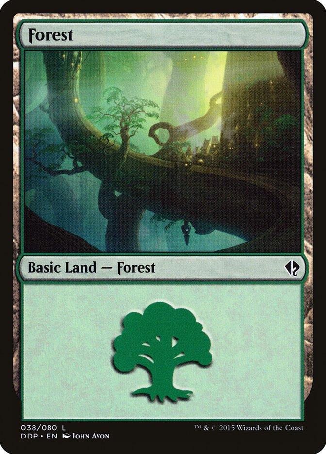 Forest (38) [Duel Decks: Zendikar vs. Eldrazi] - Devastation Store | Devastation Store