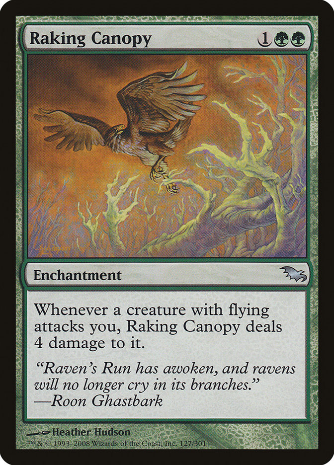 Raking Canopy [Shadowmoor] | Devastation Store