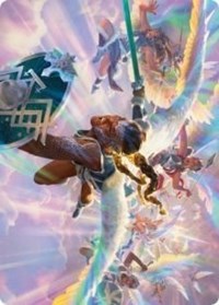 Starnheim Unleashed Art Card [Kaldheim: Art Series] | Devastation Store