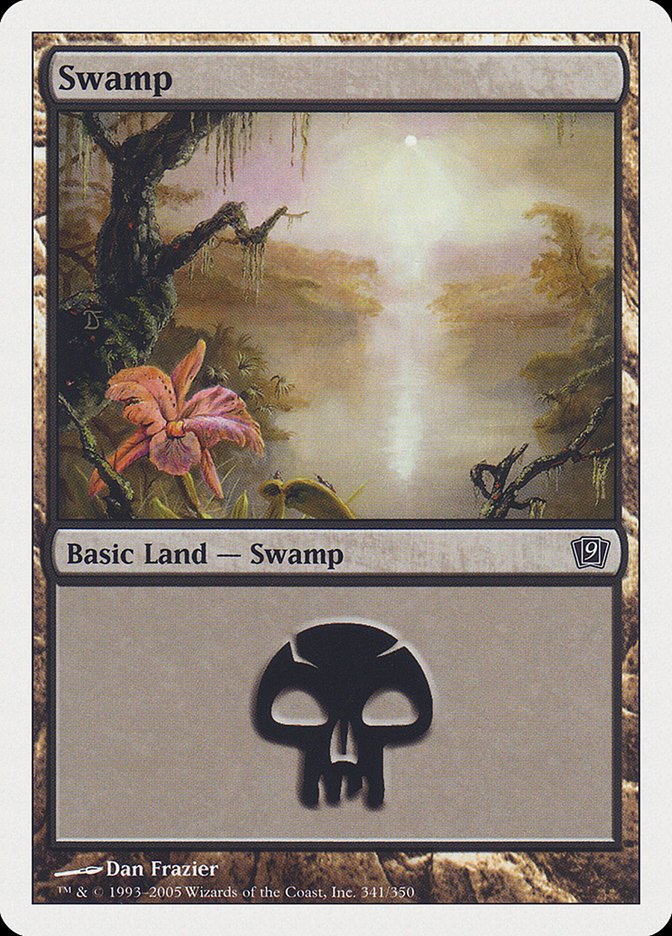 Swamp (341) [Ninth Edition] - Devastation Store | Devastation Store