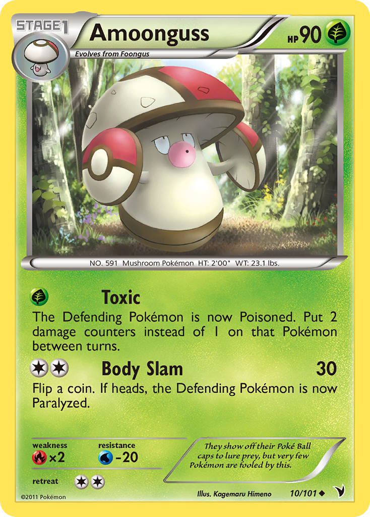Amoonguss (10/101) [Black & White: Noble Victories] | Devastation Store