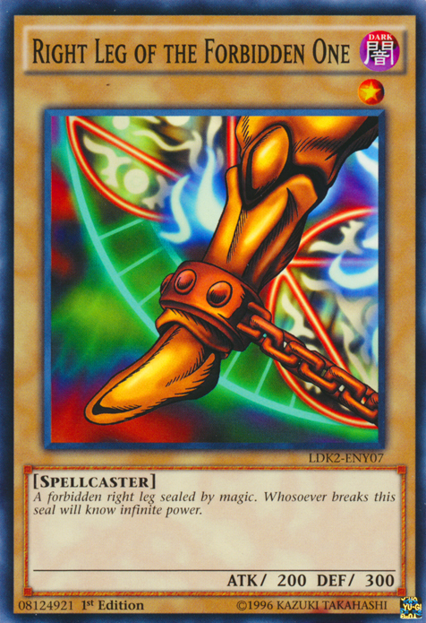 Right Leg of the Forbidden One [LDK2-ENY07] Common | Devastation Store