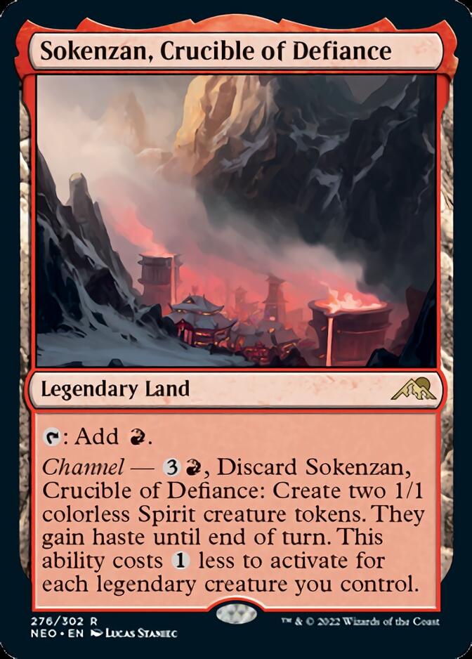 Sokenzan, Crucible of Defiance [Kamigawa: Neon Dynasty] | Devastation Store