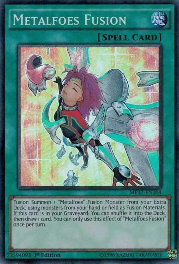 Metalfoes Fusion [MP17-EN104] Super Rare | Devastation Store