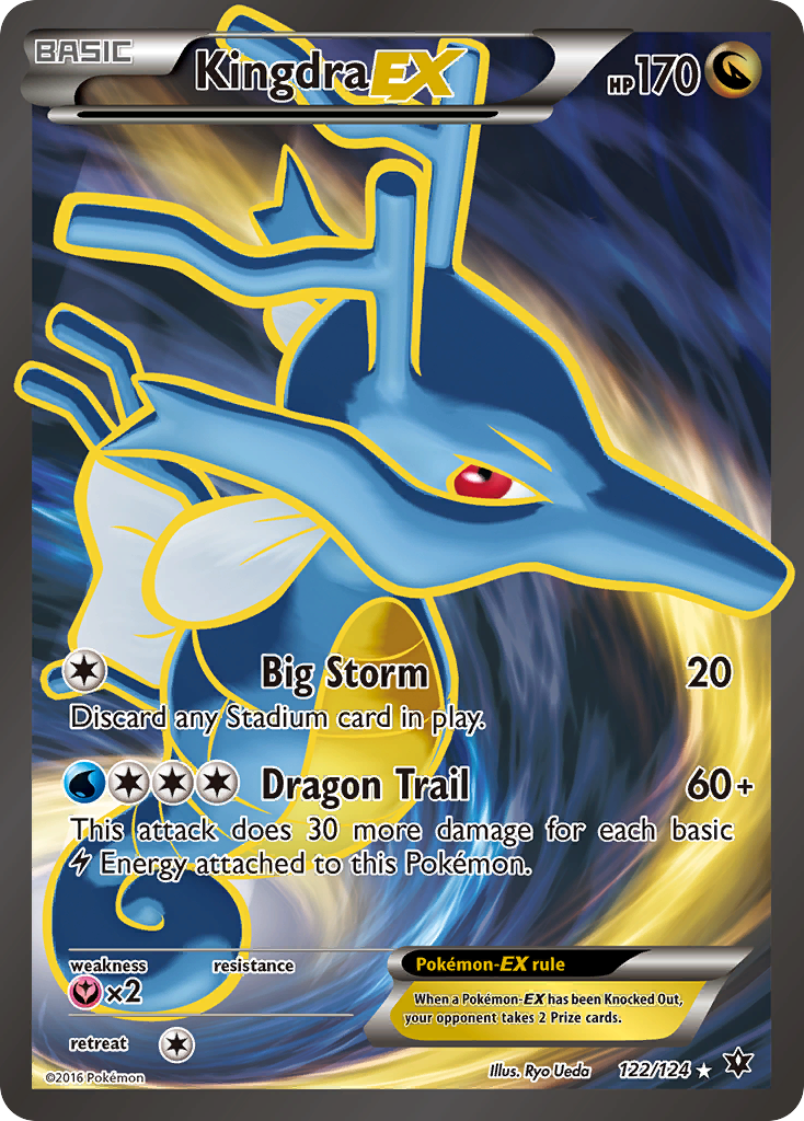 Kingdra EX (122/124) [XY: Fates Collide] | Devastation Store