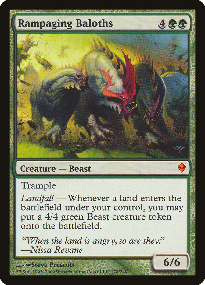 Rampaging Baloths [Zendikar] - Devastation Store | Devastation Store