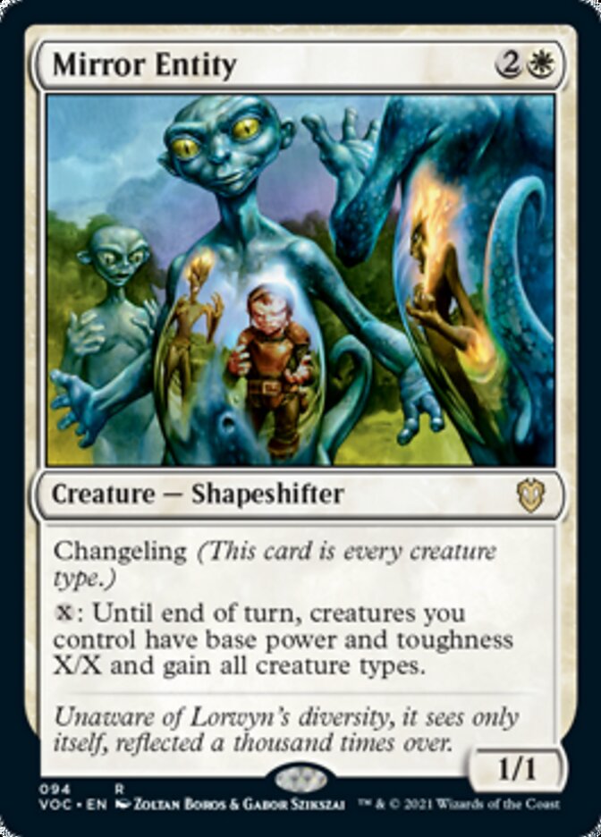 Mirror Entity [Innistrad: Crimson Vow Commander] | Devastation Store