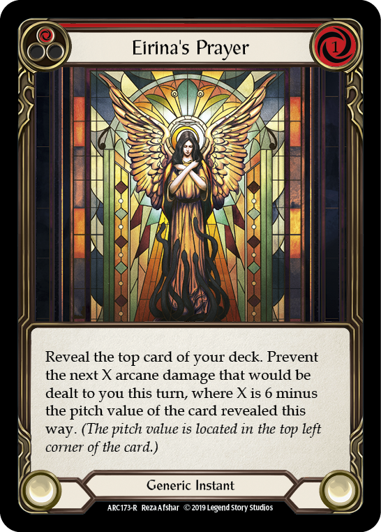 Eirina's Prayer (Red) [ARC173-R] 1st Edition Normal - Devastation Store | Devastation Store