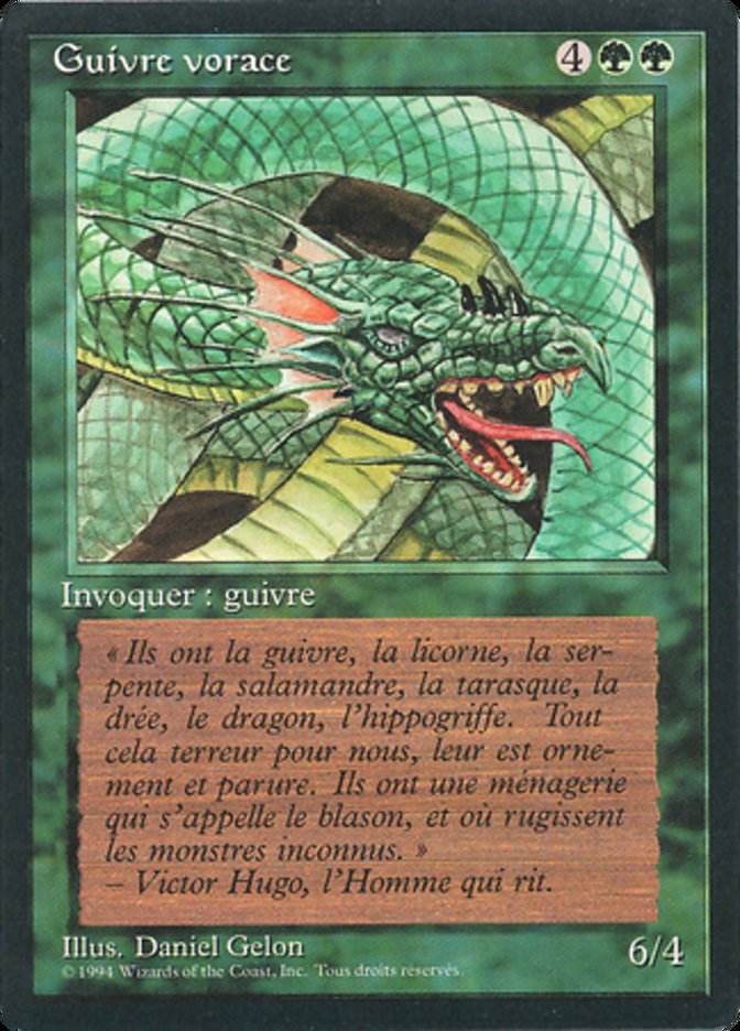 Craw Wurm [Foreign Black Border] | Devastation Store