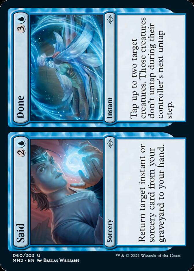Said // Done [Modern Horizons 2] | Devastation Store