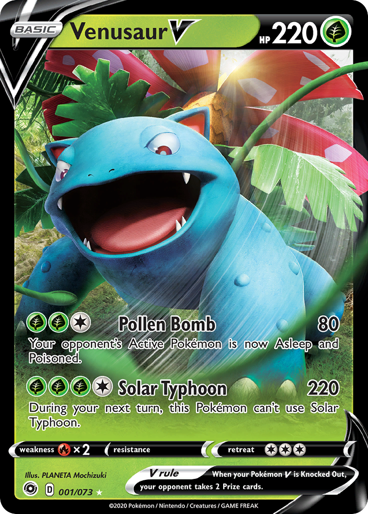 Venusaur V (001/073) [Sword & Shield: Champion's Path] | Devastation Store