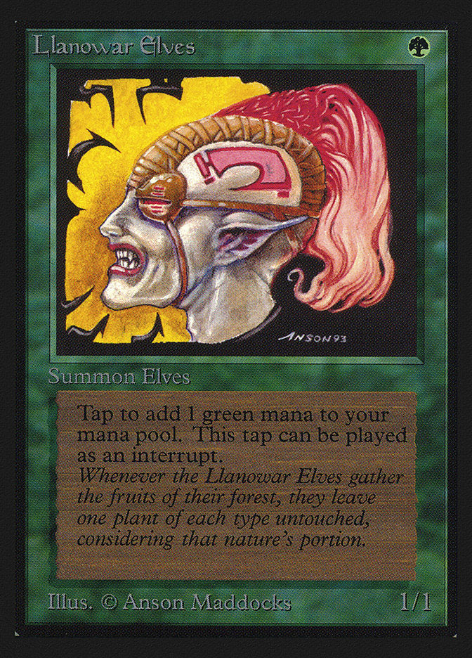 Llanowar Elves [International Collectors’ Edition] | Devastation Store