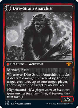 Volatile Arsonist // Dire-Strain Anarchist [Innistrad: Double Feature] | Devastation Store