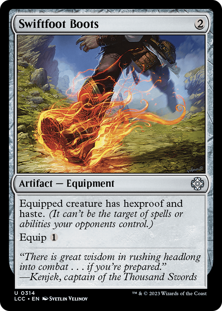 Swiftfoot Boots [The Lost Caverns of Ixalan Commander] | Devastation Store