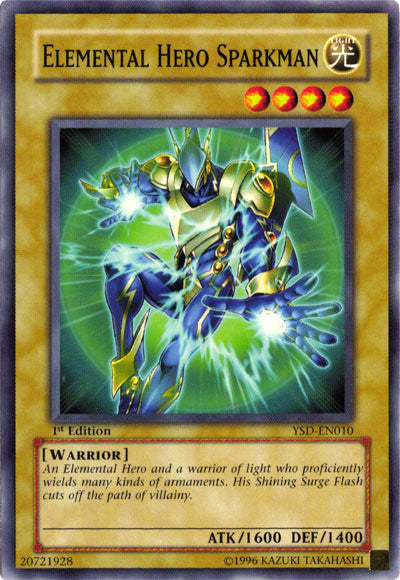 Elemental Hero Sparkman [YSD-EN010] Common | Devastation Store