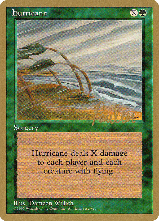 Hurricane (Preston Poulter) [Pro Tour Collector Set] | Devastation Store