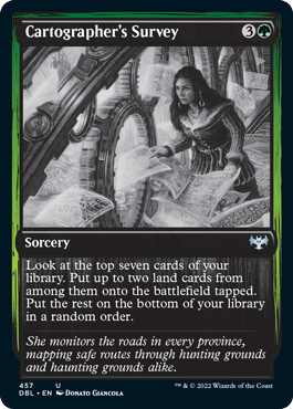Cartographer's Survey [Innistrad: Double Feature] | Devastation Store