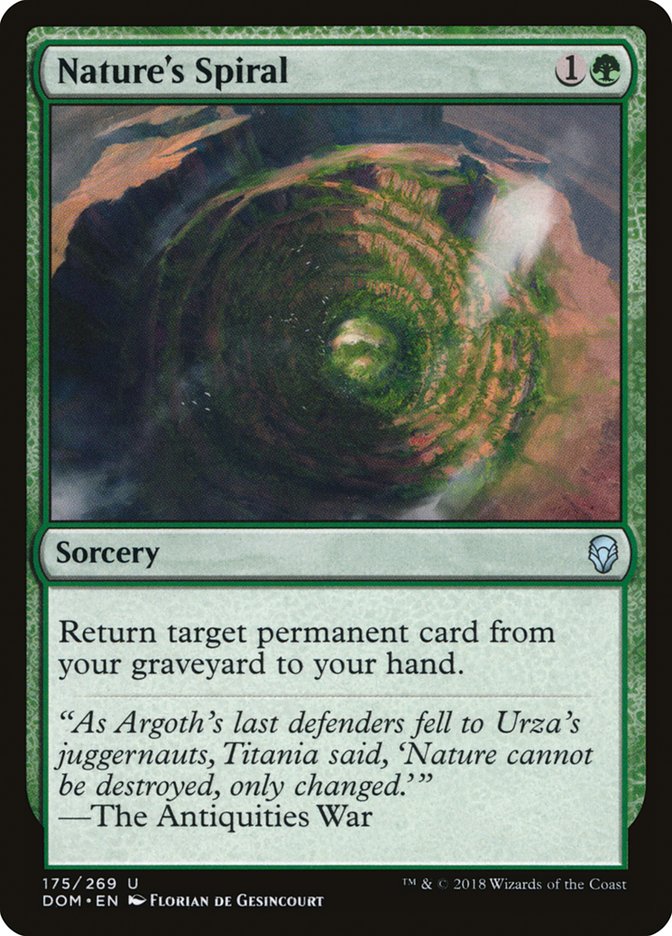 Nature's Spiral [Dominaria] - Devastation Store | Devastation Store
