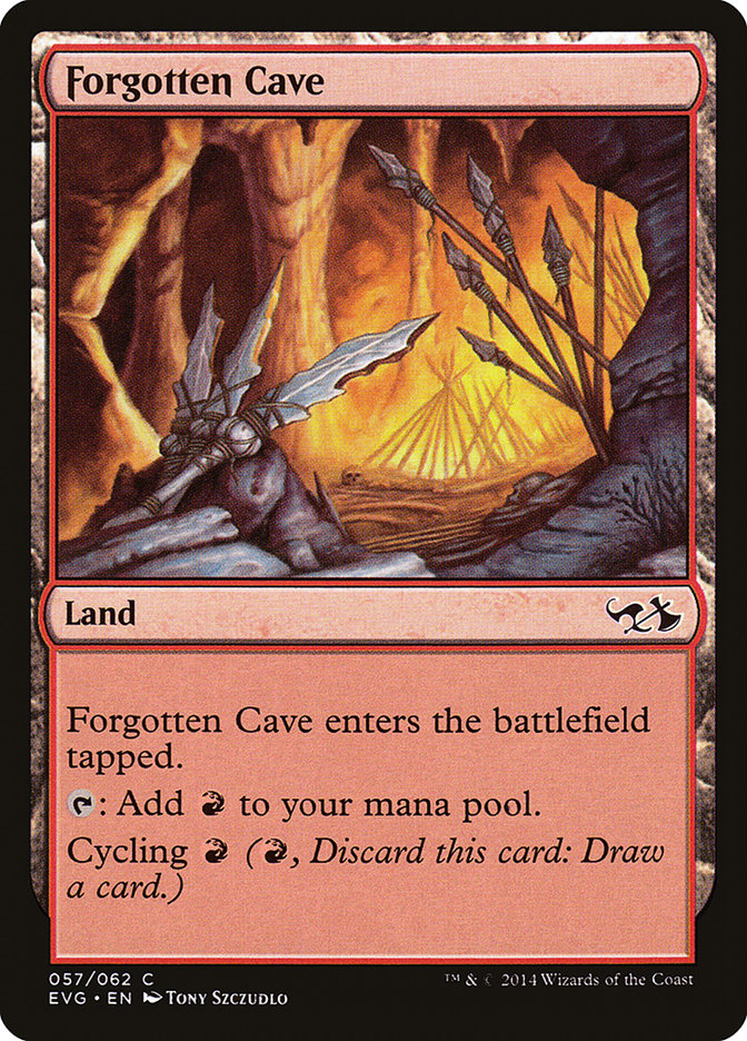 Forgotten Cave (Elves vs. Goblins) [Duel Decks Anthology] - Devastation Store | Devastation Store