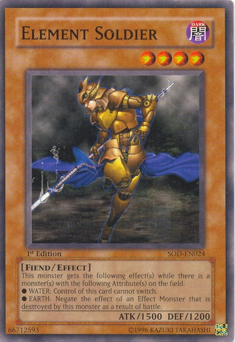 Element Soldier [SOD-EN024] Common | Devastation Store