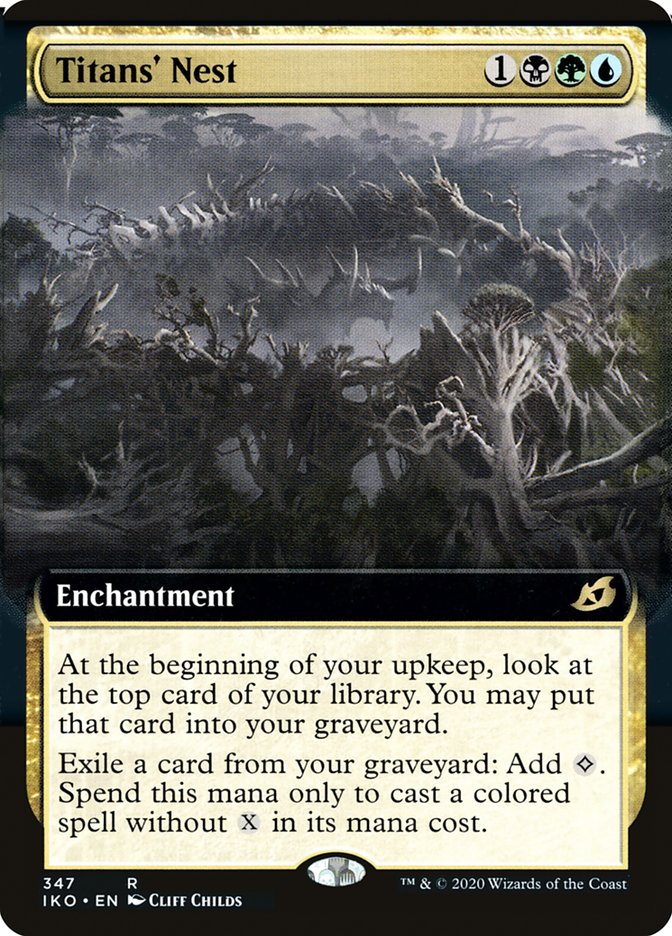 Titans' Nest (Extended Art) [Ikoria: Lair of Behemoths] | Devastation Store