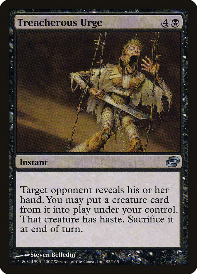 Treacherous Urge [Planar Chaos] - Devastation Store | Devastation Store