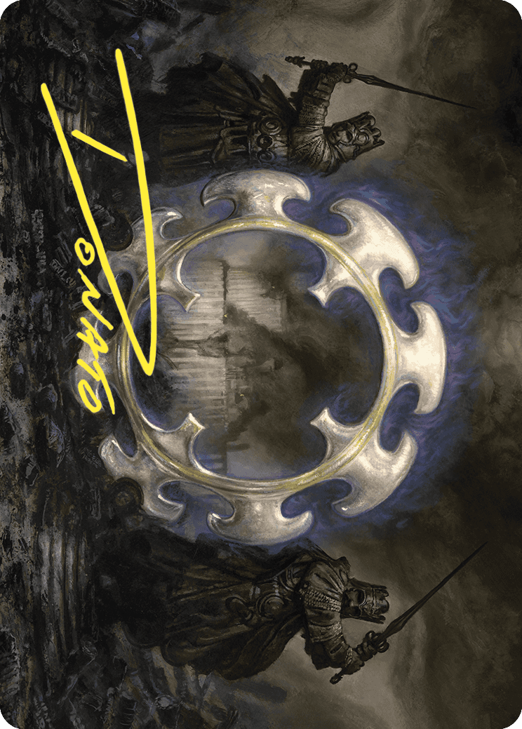 Court of Ardenvale Art Card (Gold-Stamped Signature) [Wilds of Eldraine Art Series] | Devastation Store